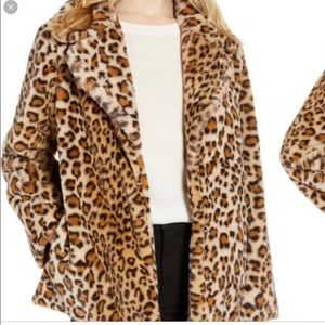 Halogen Cheetah Coat